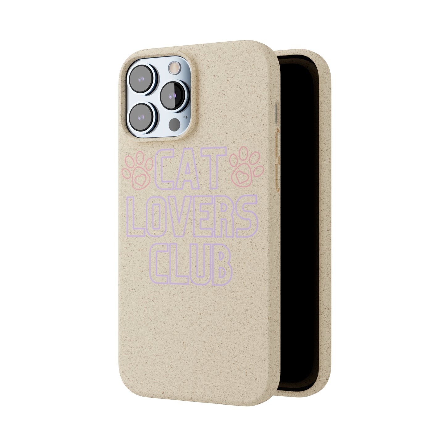 "Cat Lovers Club" Biodegradable Cases