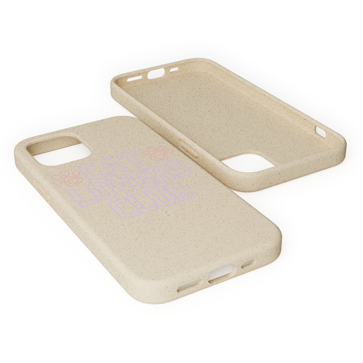 "Cat Lovers Club" Biodegradable Cases