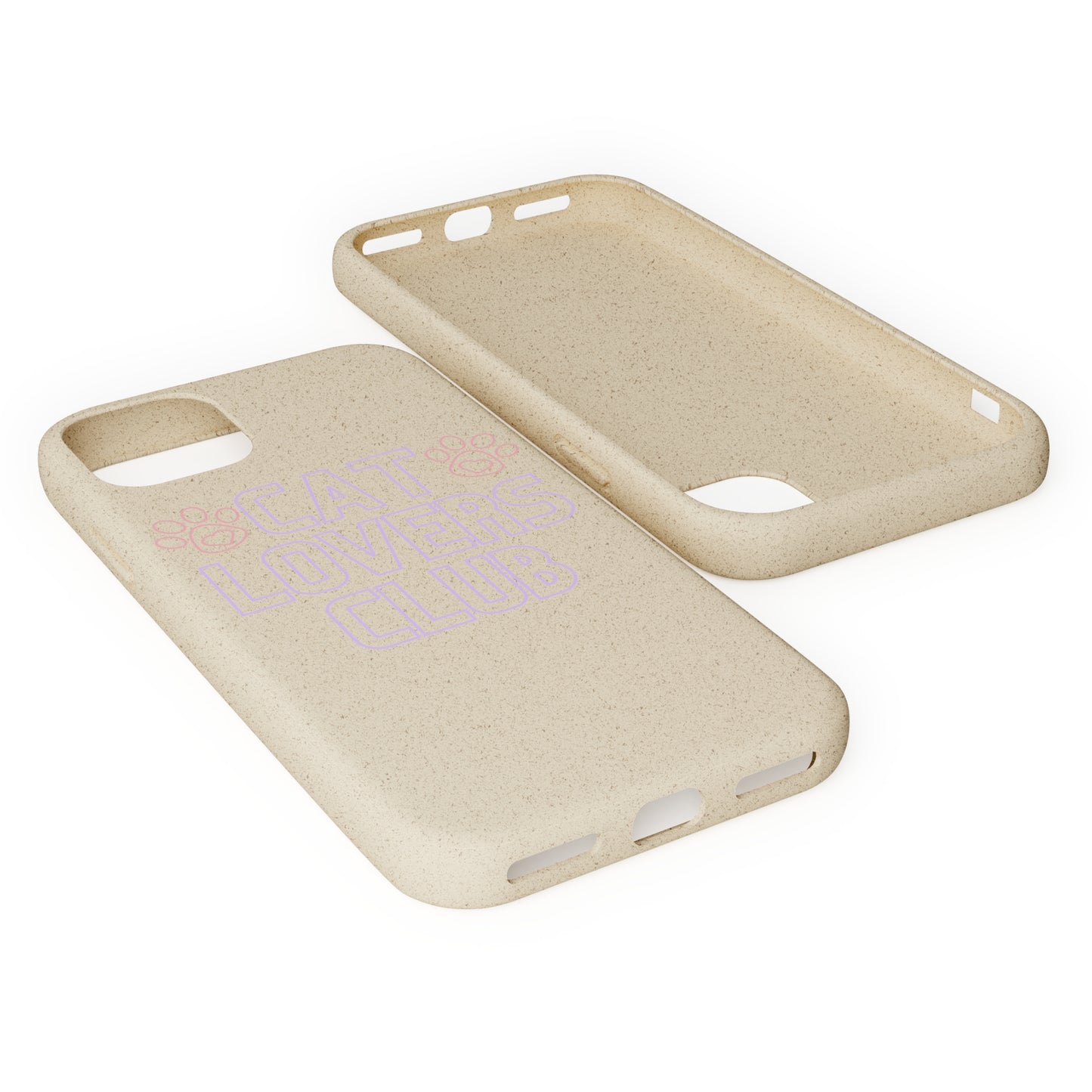 "Cat Lovers Club" Biodegradable Cases