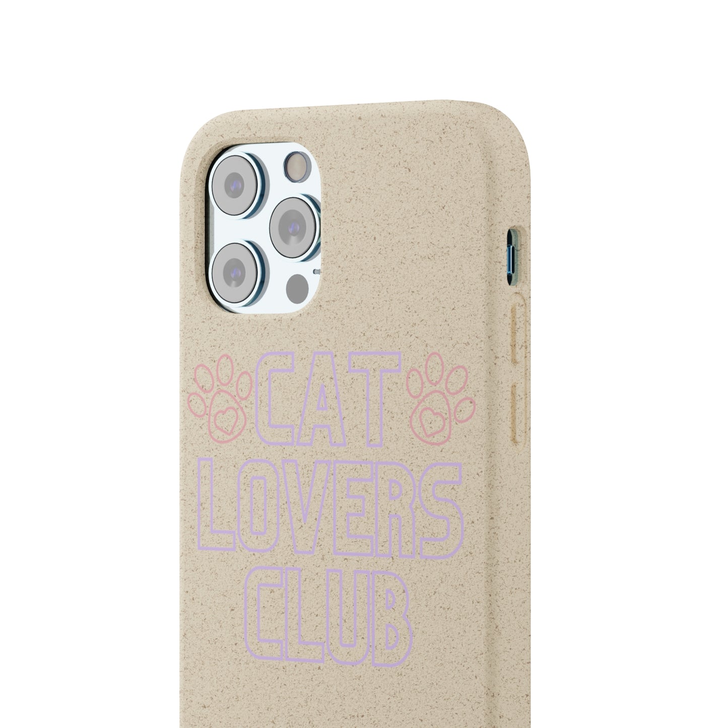 "Cat Lovers Club" Biodegradable Cases