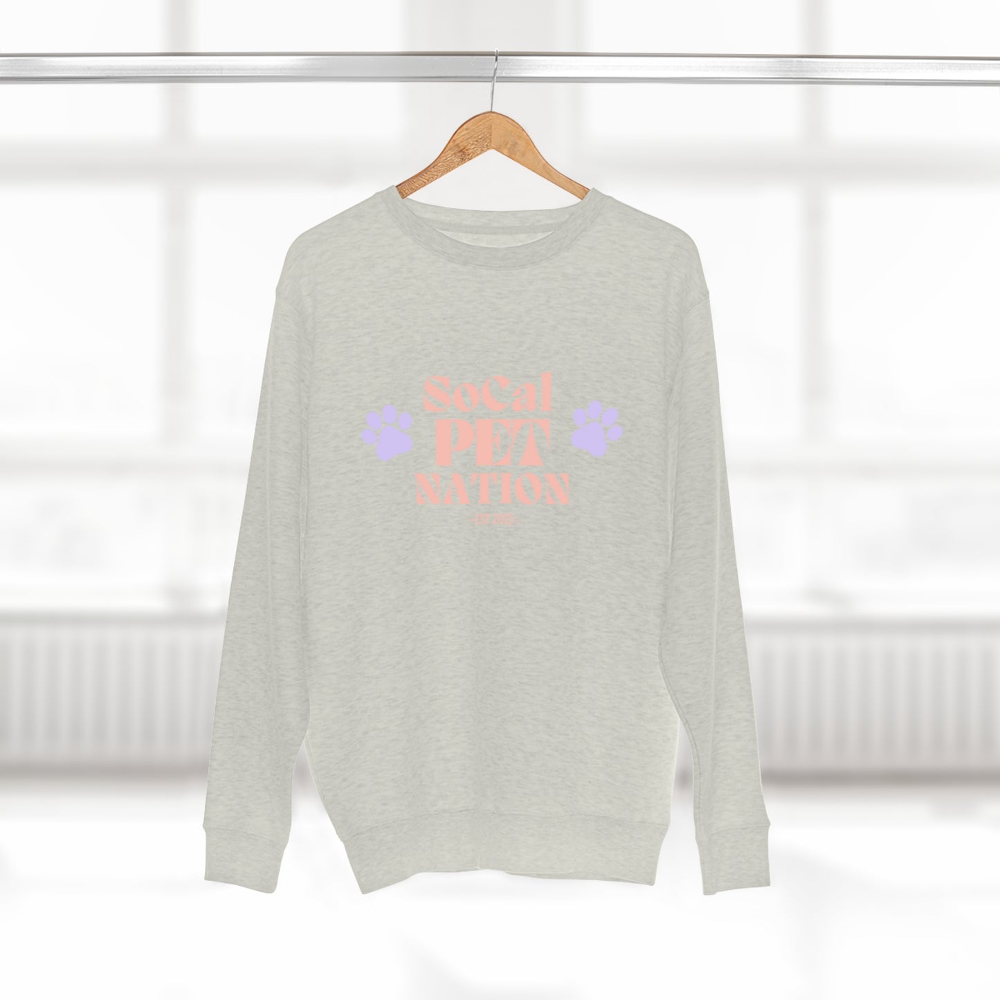 "SoCal Pet Nation est.2023" Premium Crewneck Sweatshirt