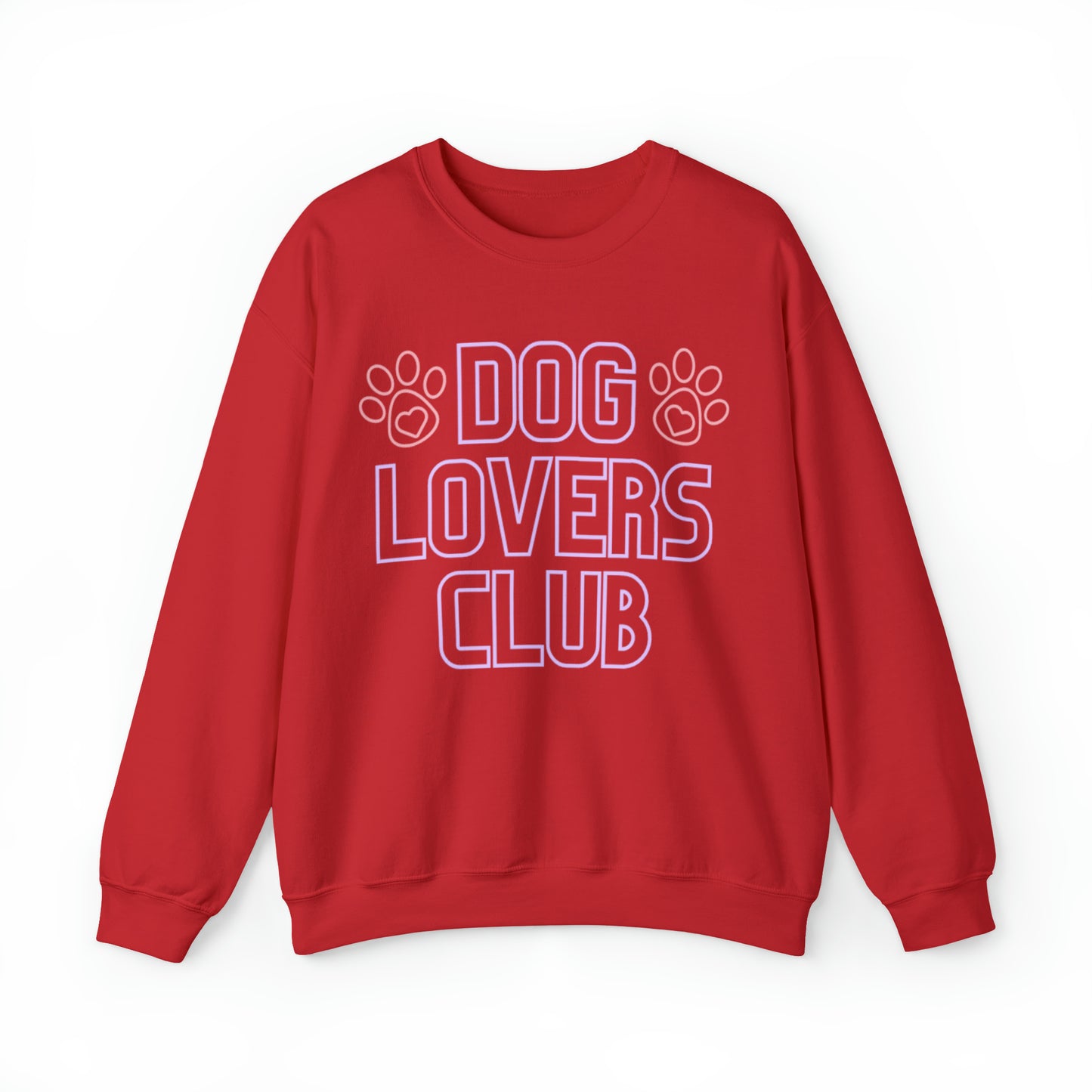 "Dog Lovers Club" Crewneck Sweatshirt