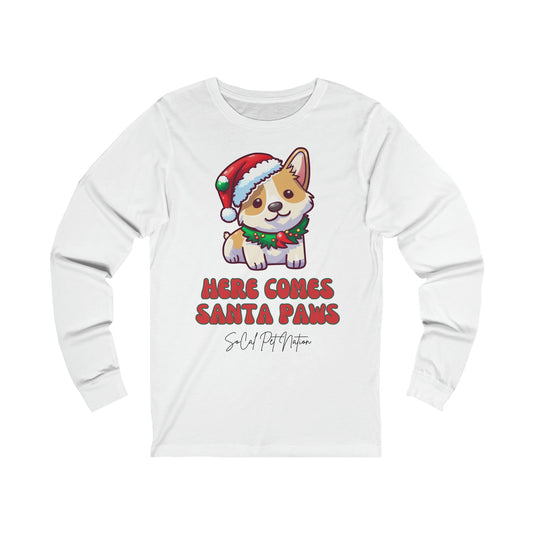 Santa Paws Long Sleeve Tee