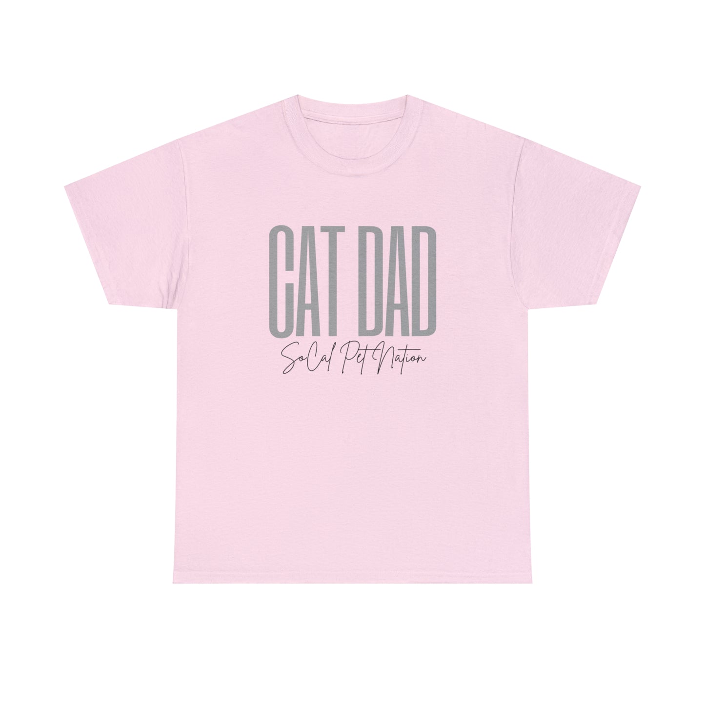 Cat Dad Heavy Cotton Tee