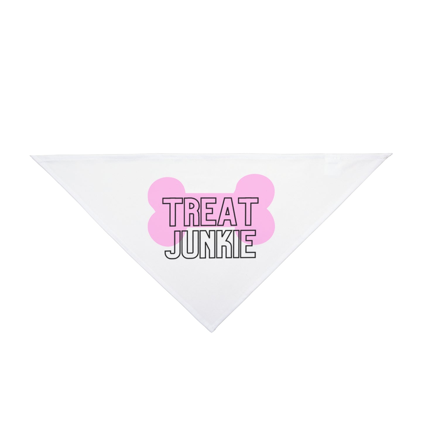 "Treat Junkie" Pet Bandana