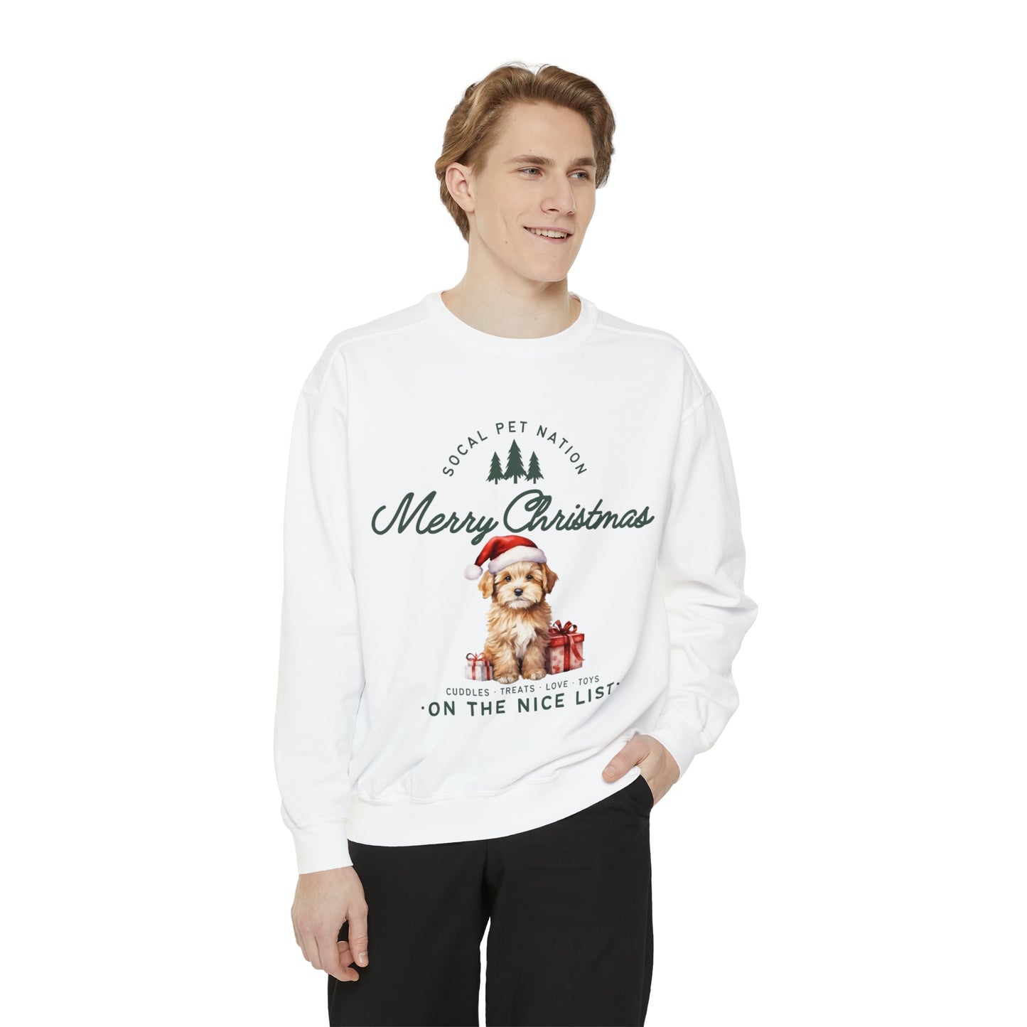 “Merry Christmas Puppy” Crewneck