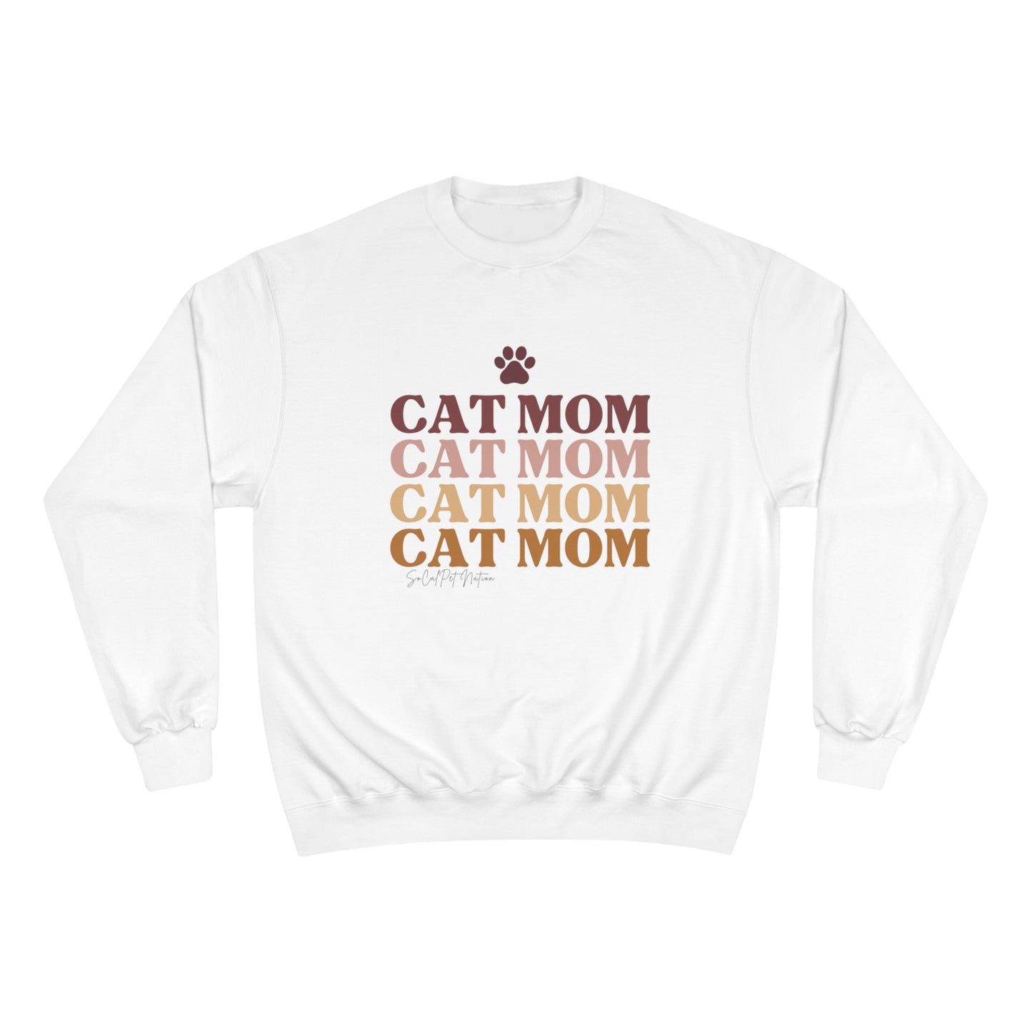 “Cat Mom” Champion Crewneck