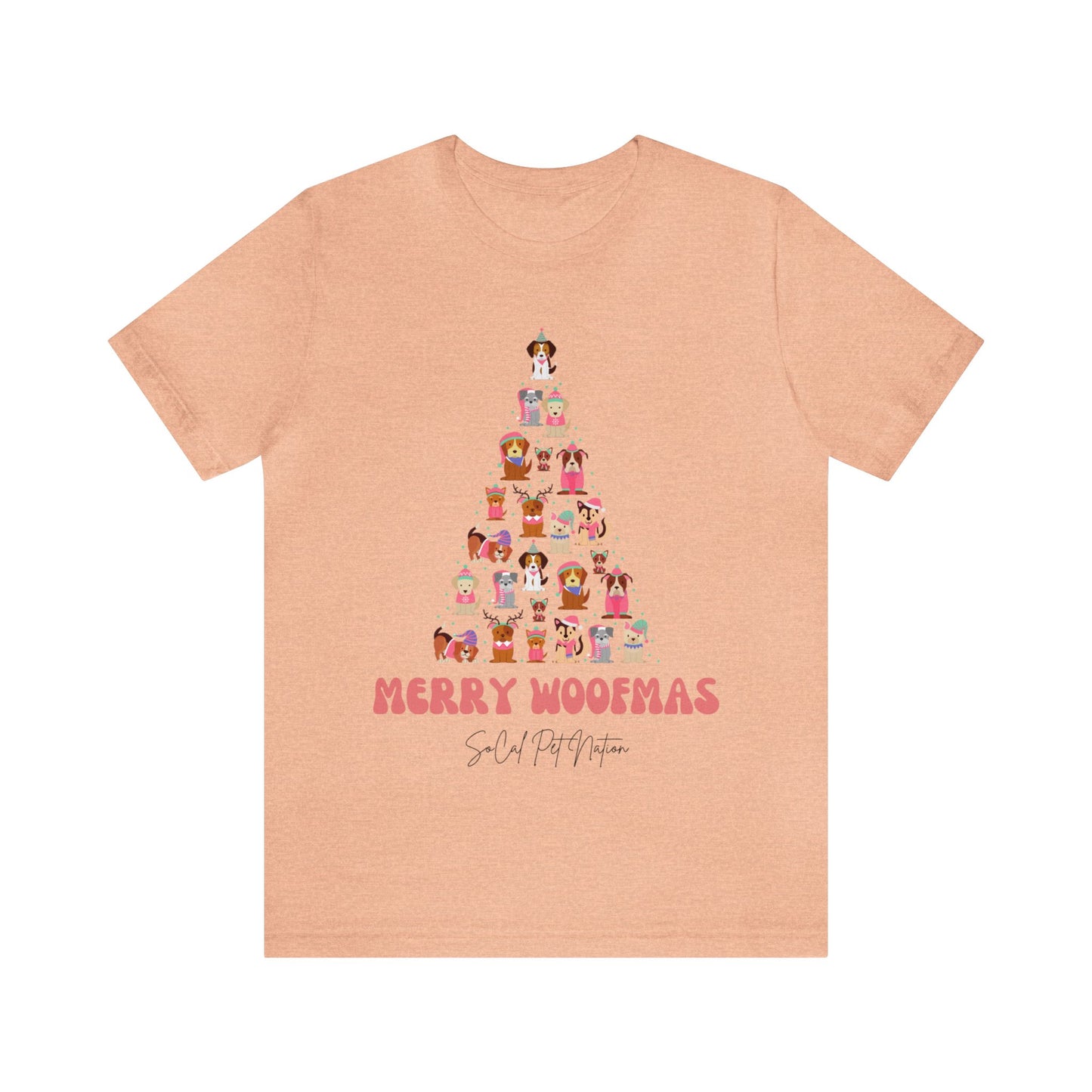 Merry Woofmas Short Sleeve Tee