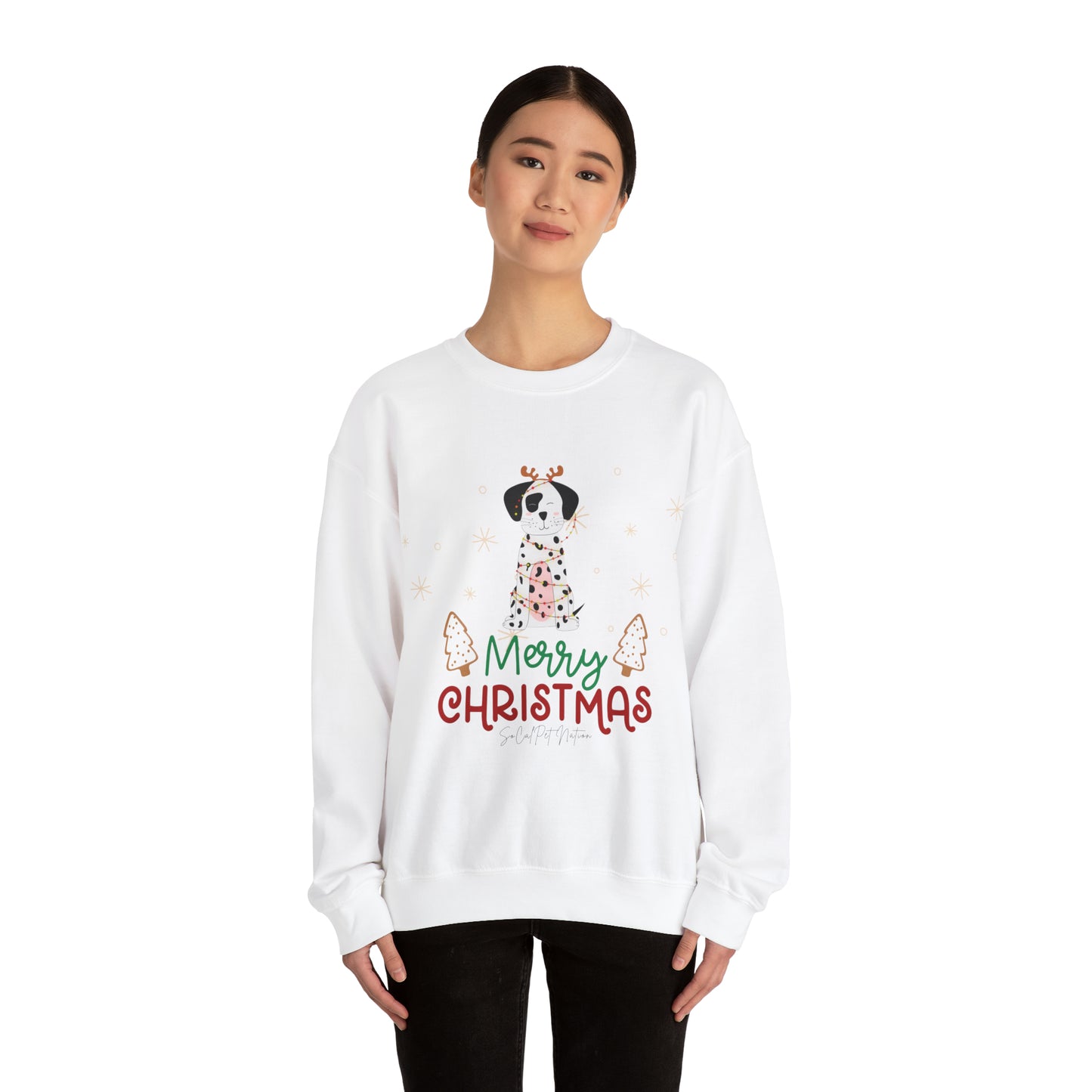 “Merry Christmas Dog” Crewneck