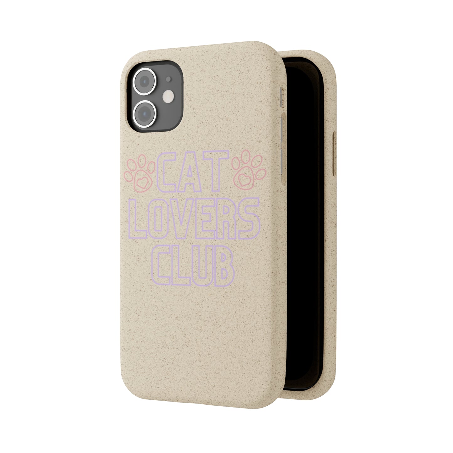 "Cat Lovers Club" Biodegradable Cases