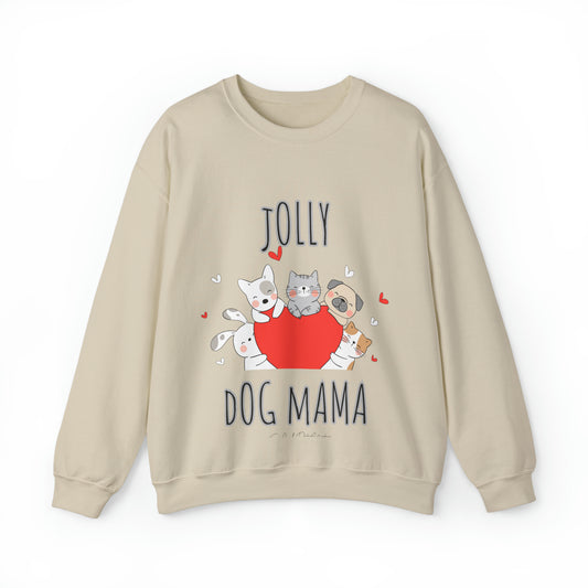 "Jolly Dog Mama" ™ Crewneck Sweatshirt