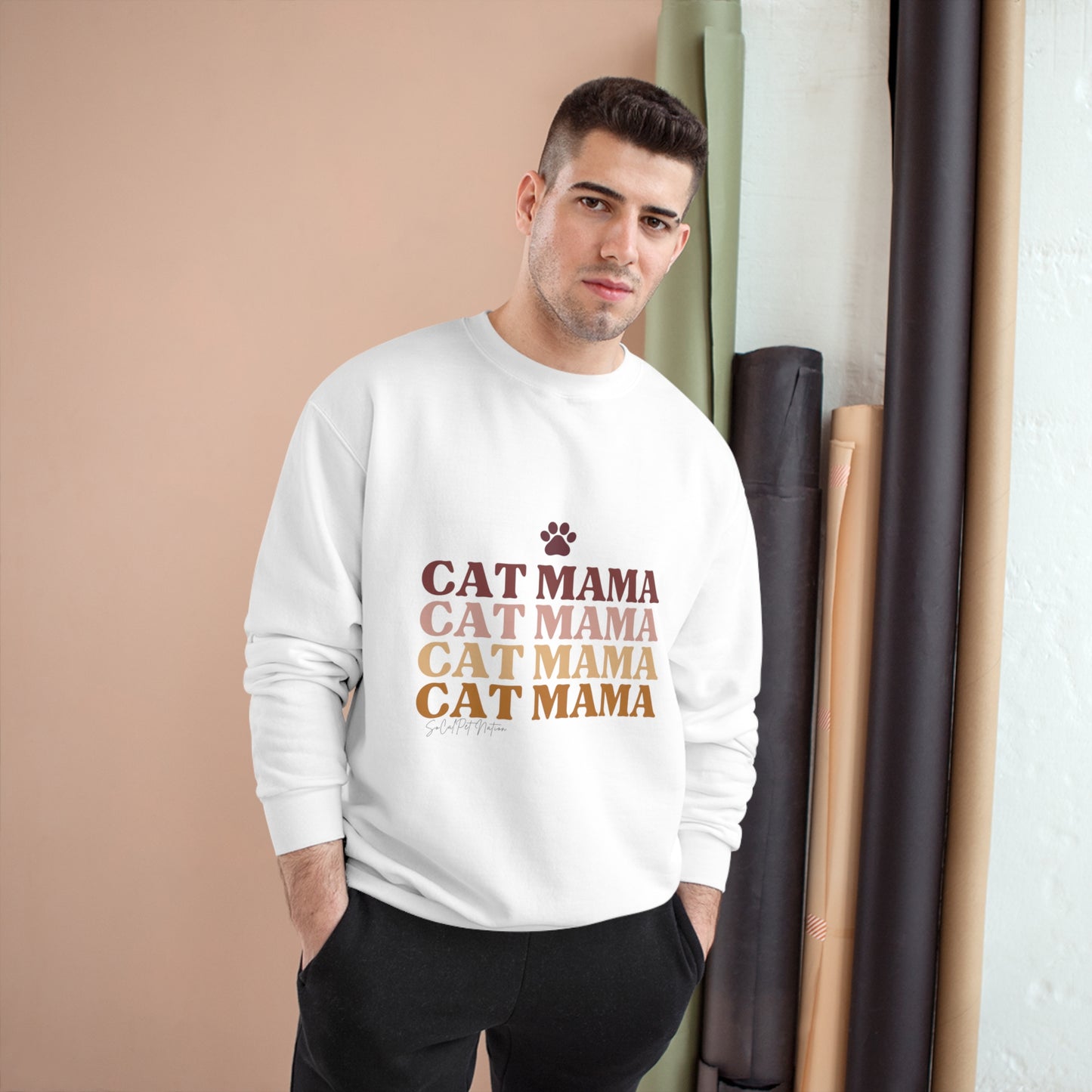 “Cat Mama” Champion Sweatshirt