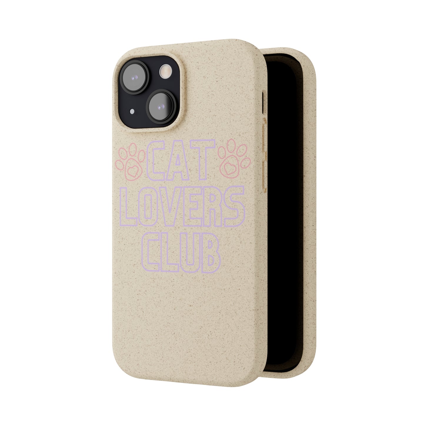 "Cat Lovers Club" Biodegradable Cases