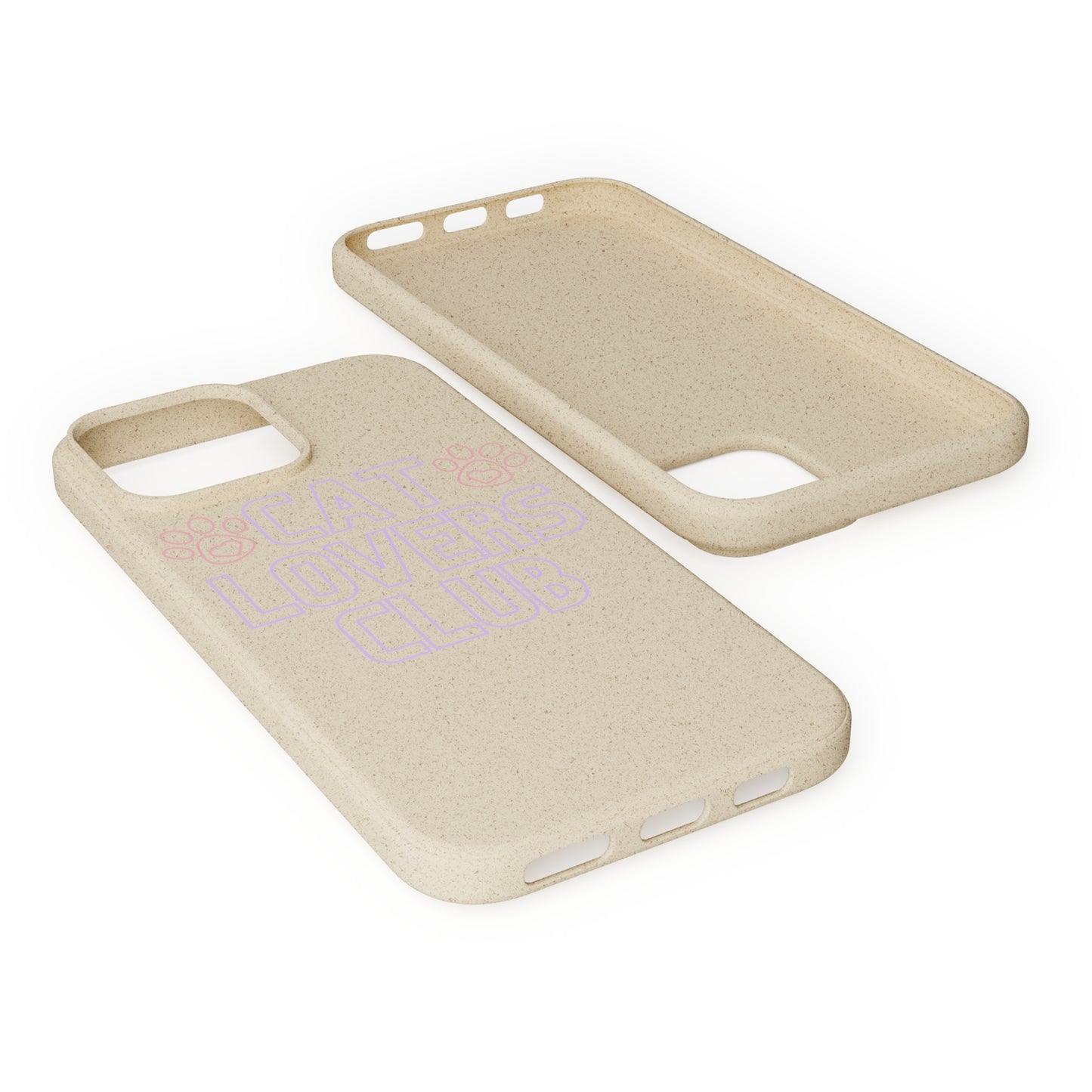 "Cat Lovers Club" Biodegradable Cases