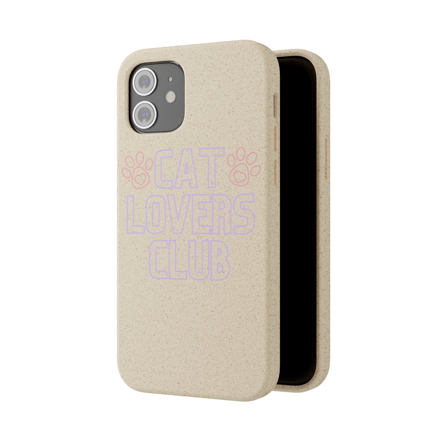 "Cat Lovers Club" Biodegradable Cases