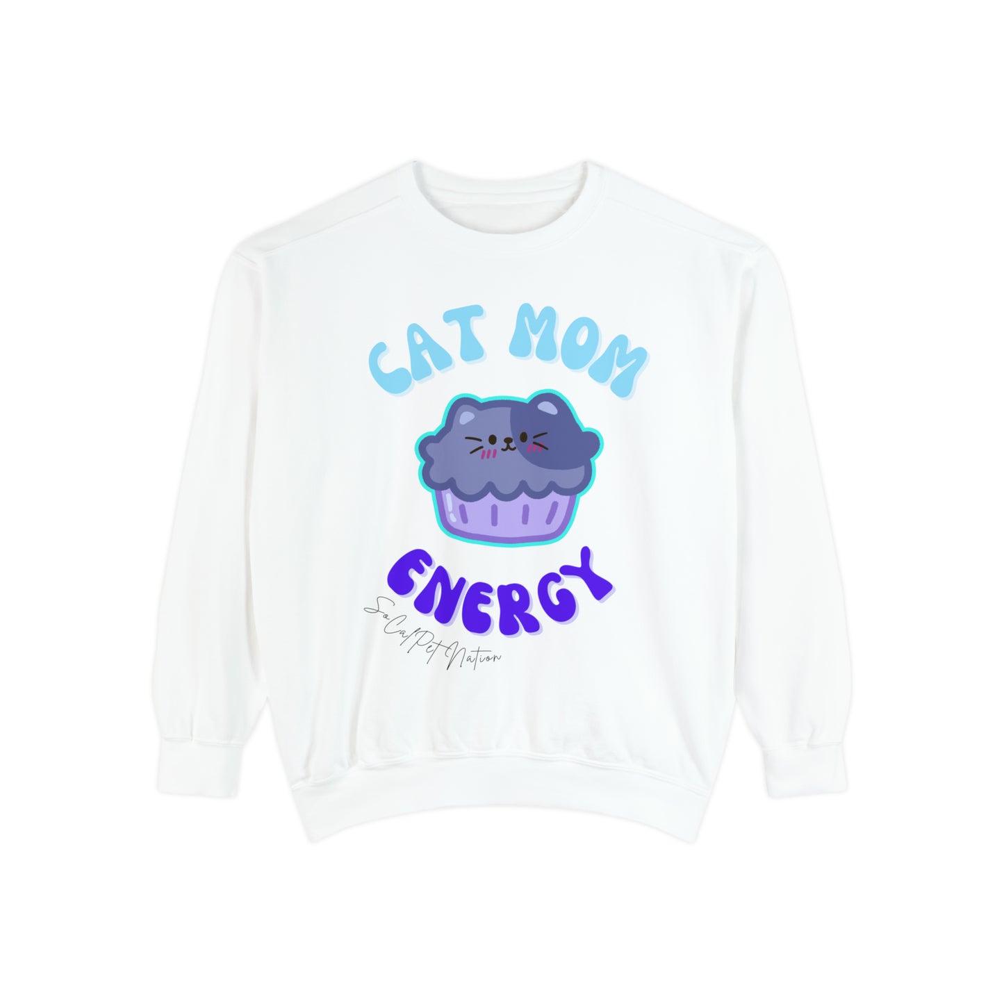 “Cat Mom Energy” Crewneck