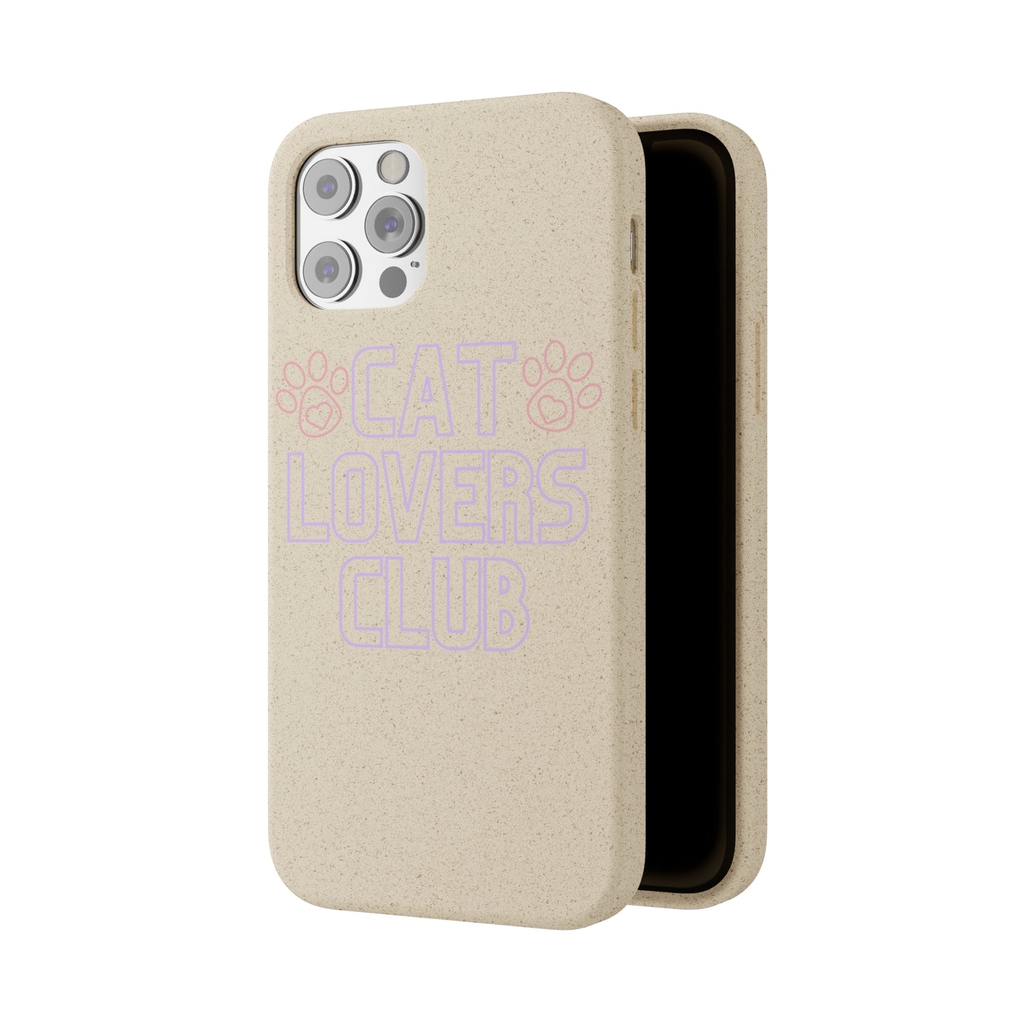 "Cat Lovers Club" Biodegradable Cases