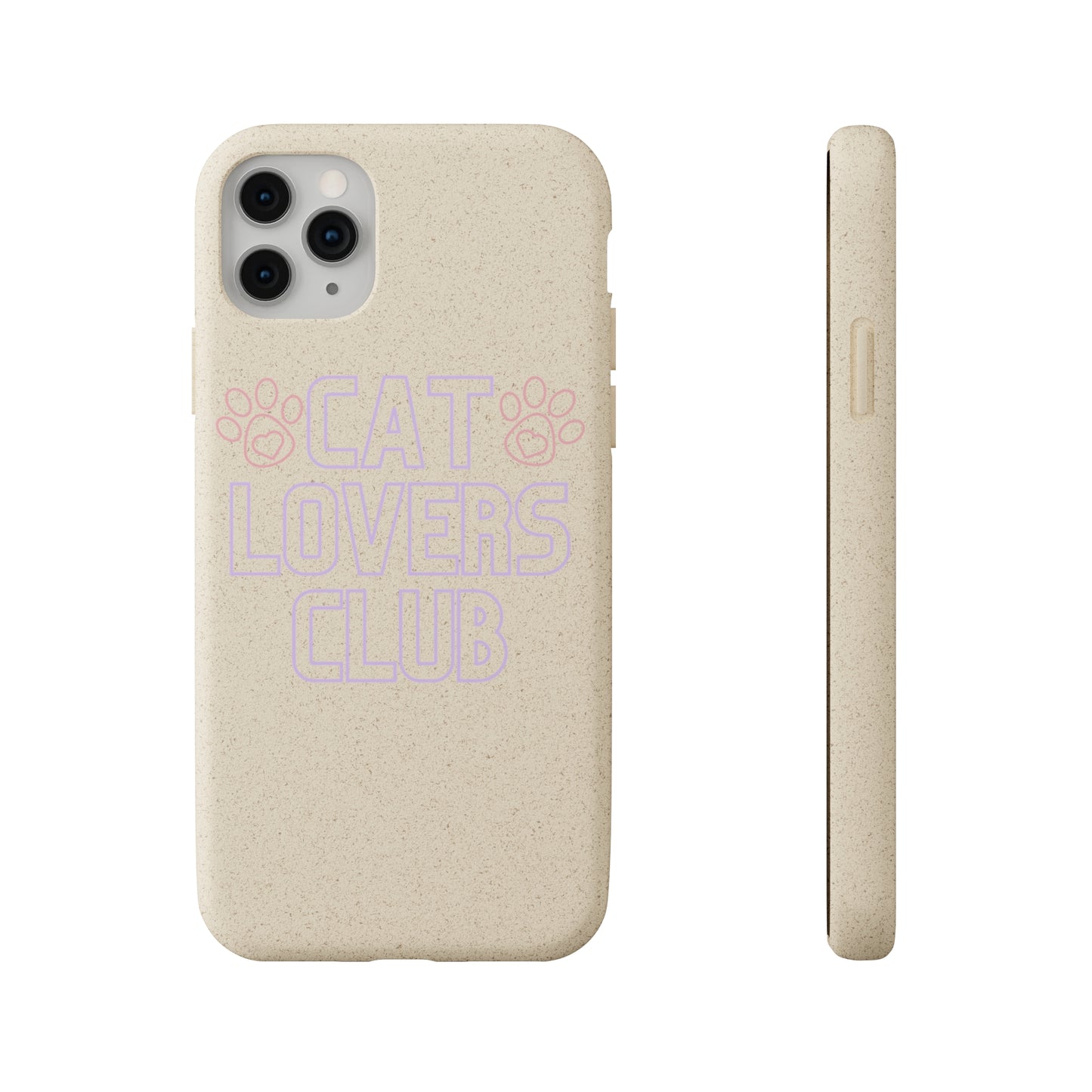 "Cat Lovers Club" Biodegradable Cases