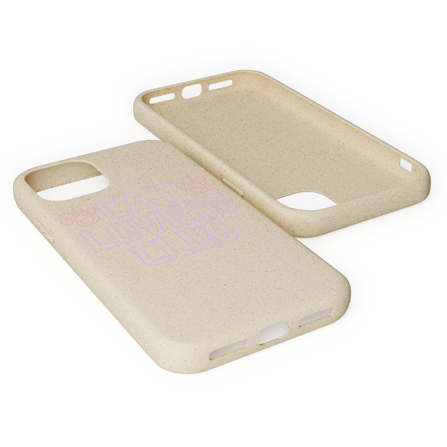 "Cat Lovers Club" Biodegradable Cases