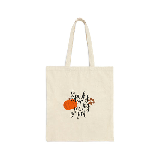 Spooky Dog Mom Tote Bag