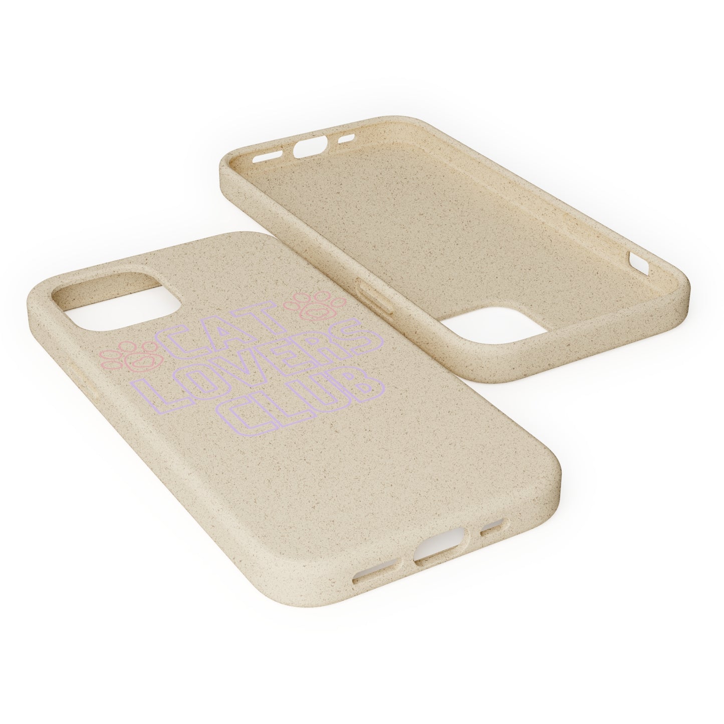 "Cat Lovers Club" Biodegradable Cases