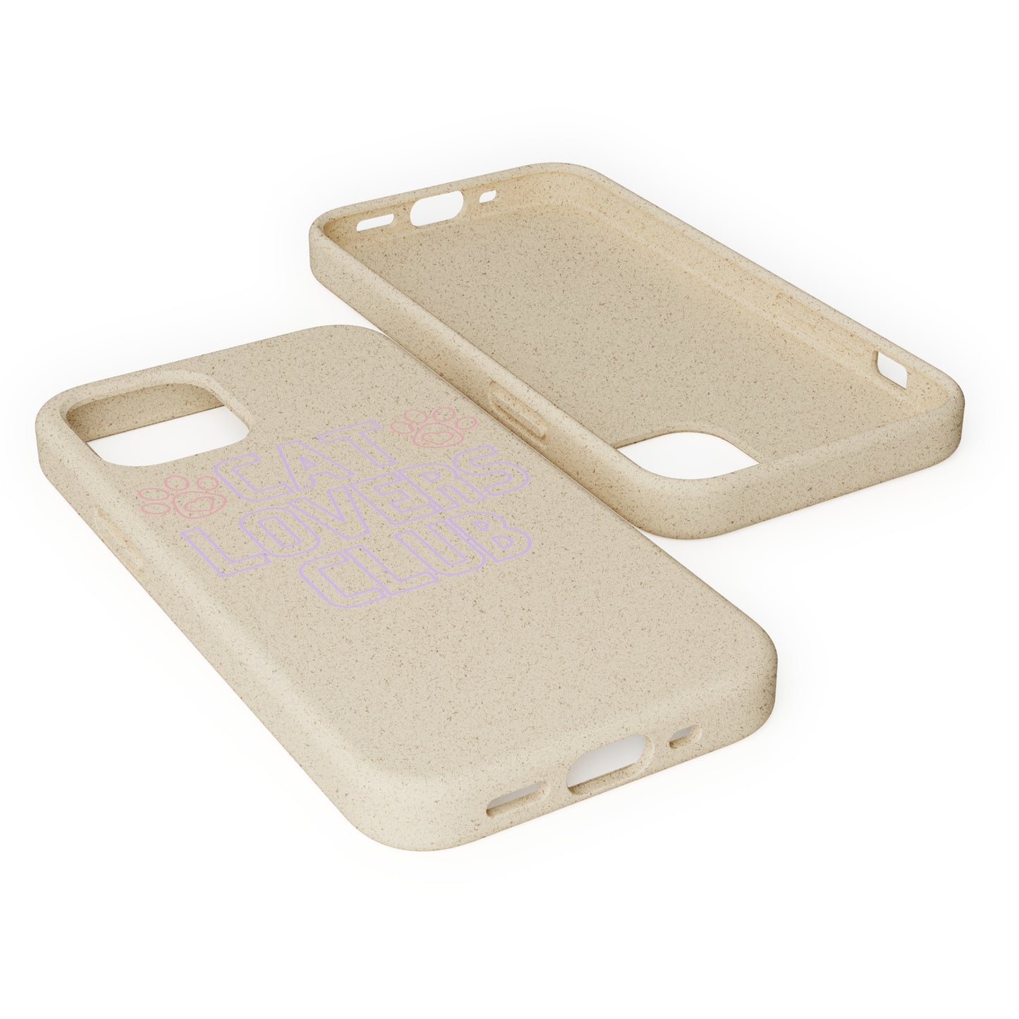 "Cat Lovers Club" Biodegradable Cases