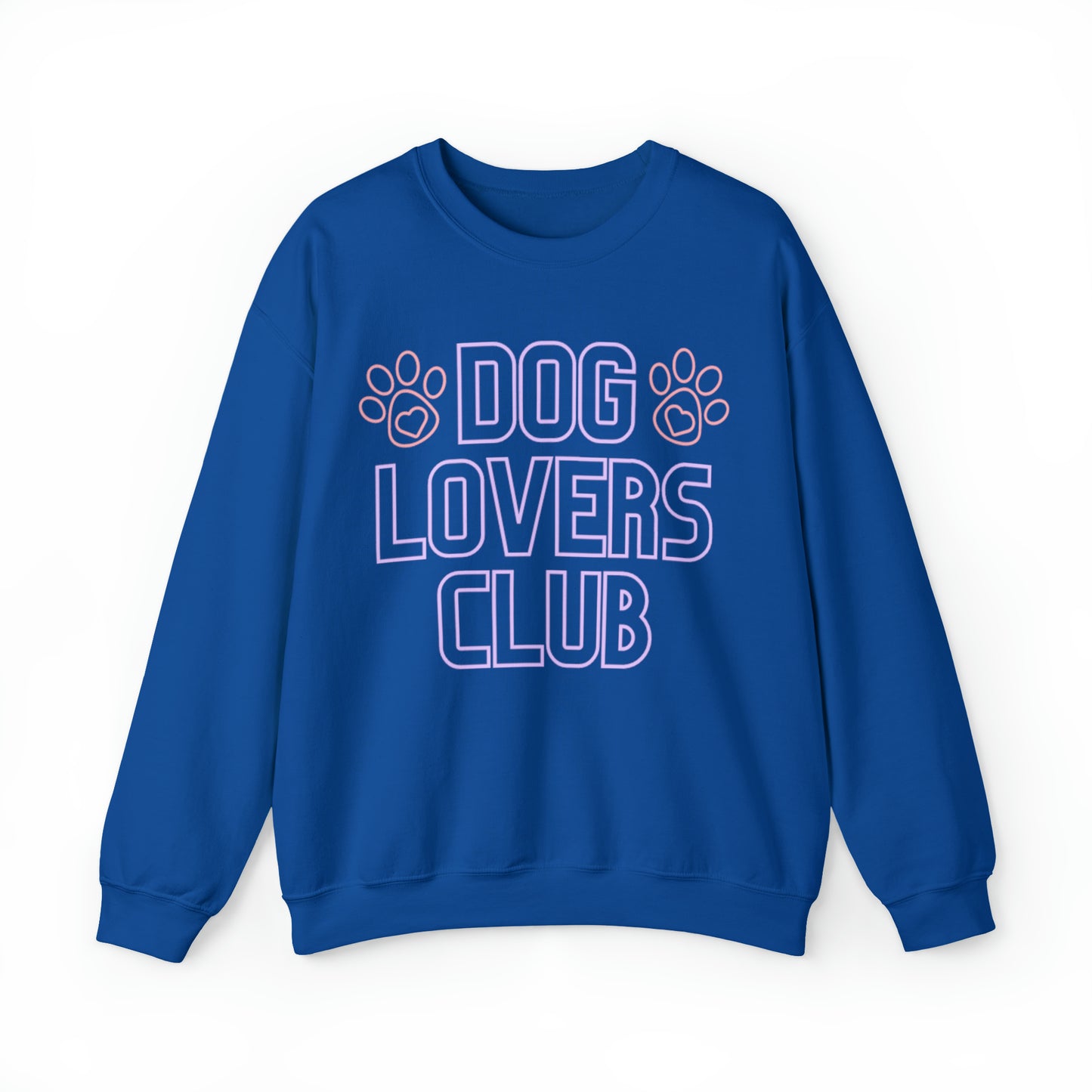 "Dog Lovers Club" Crewneck Sweatshirt