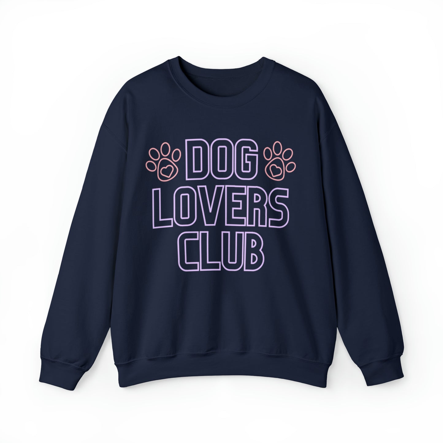 "Dog Lovers Club" Crewneck Sweatshirt