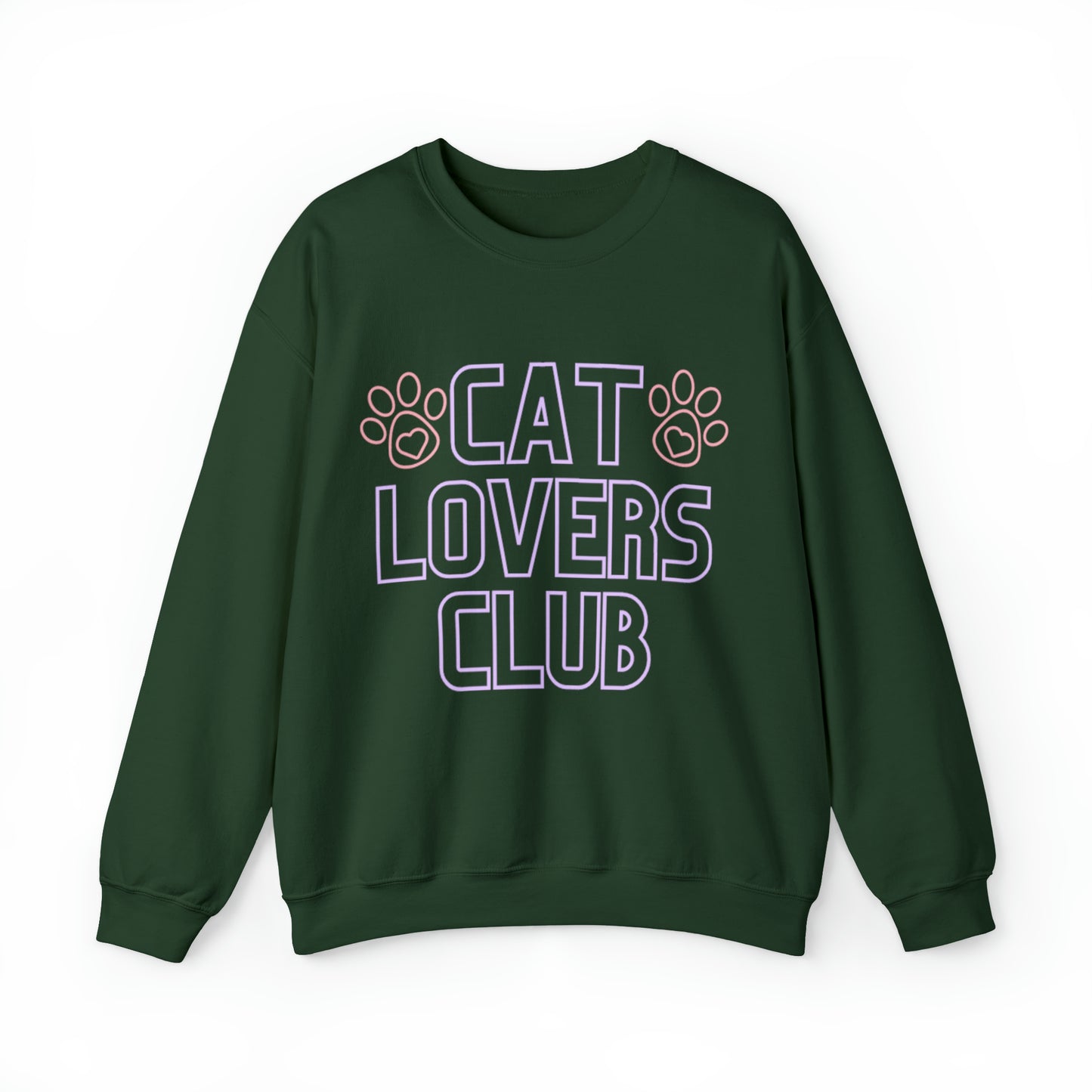 "Cat Lovers" Crewneck Sweatshirt