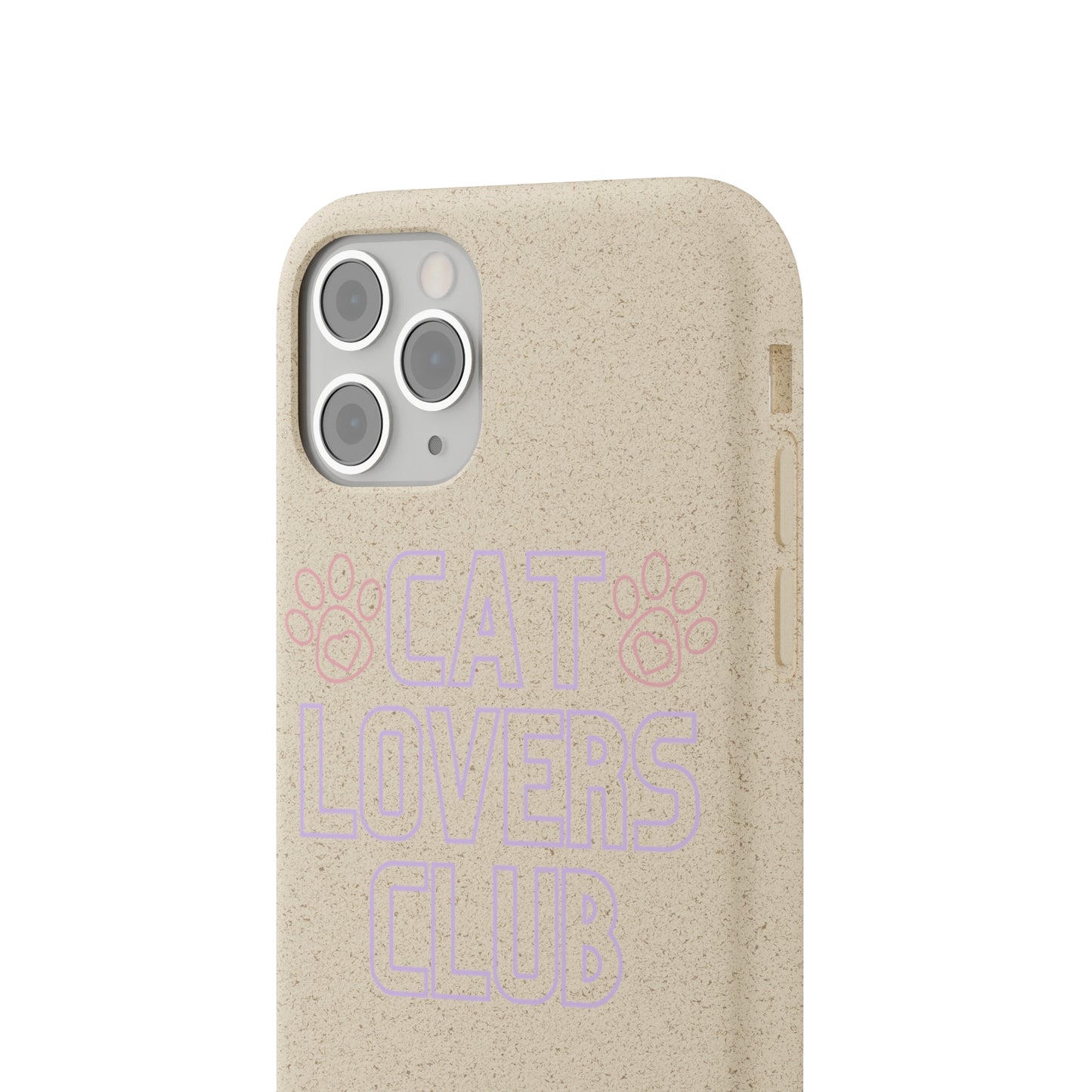 "Cat Lovers Club" Biodegradable Cases