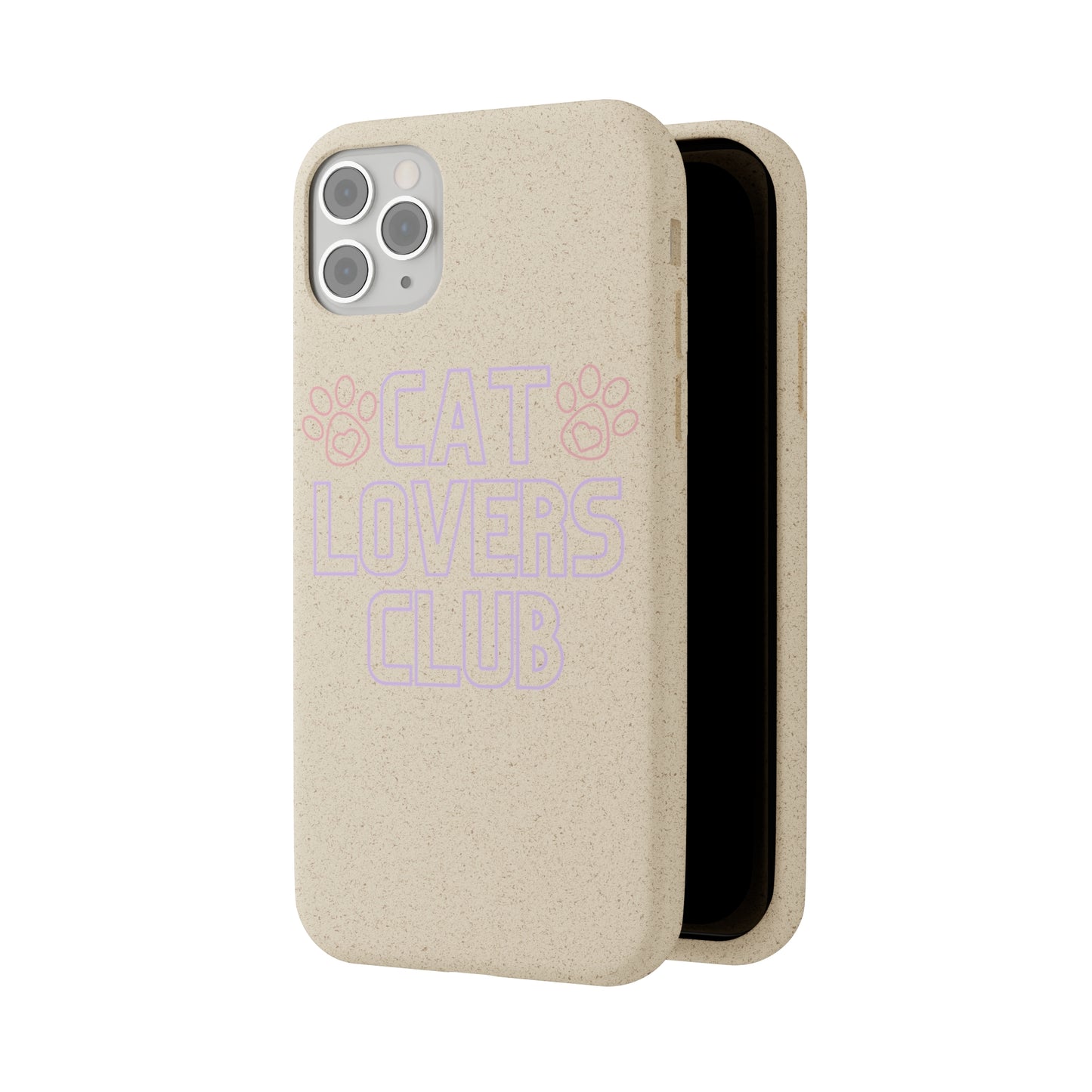 "Cat Lovers Club" Biodegradable Cases