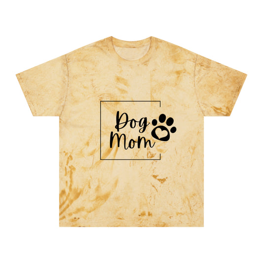 Dog Mom Unisex Color Blast T-Shirt