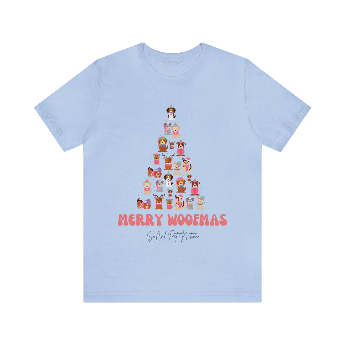 Merry Woofmas Short Sleeve Tee