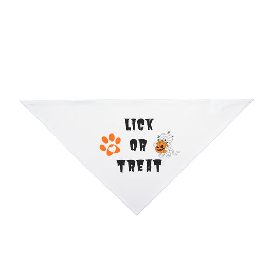 Lick or Treat Pet Bandana