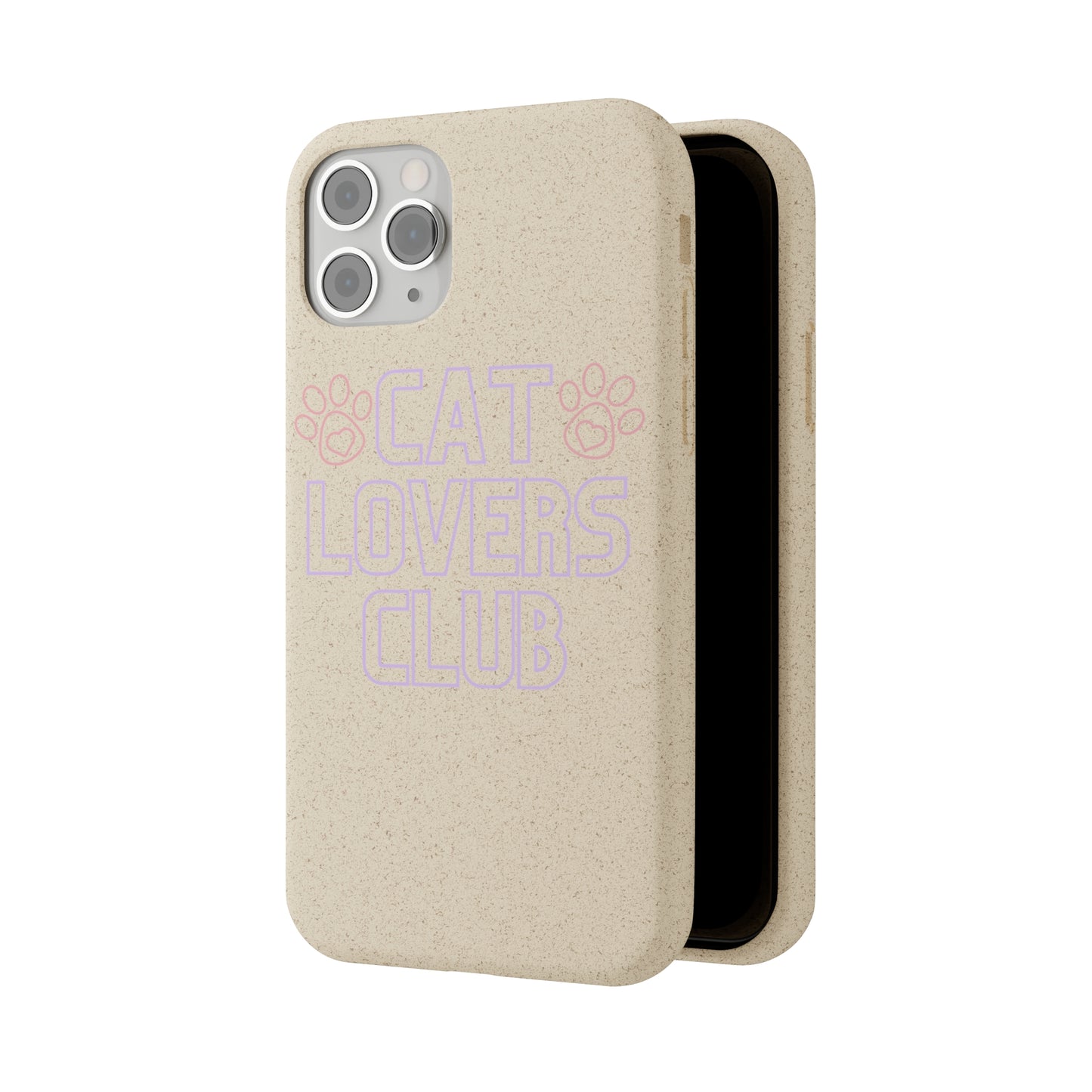 "Cat Lovers Club" Biodegradable Cases