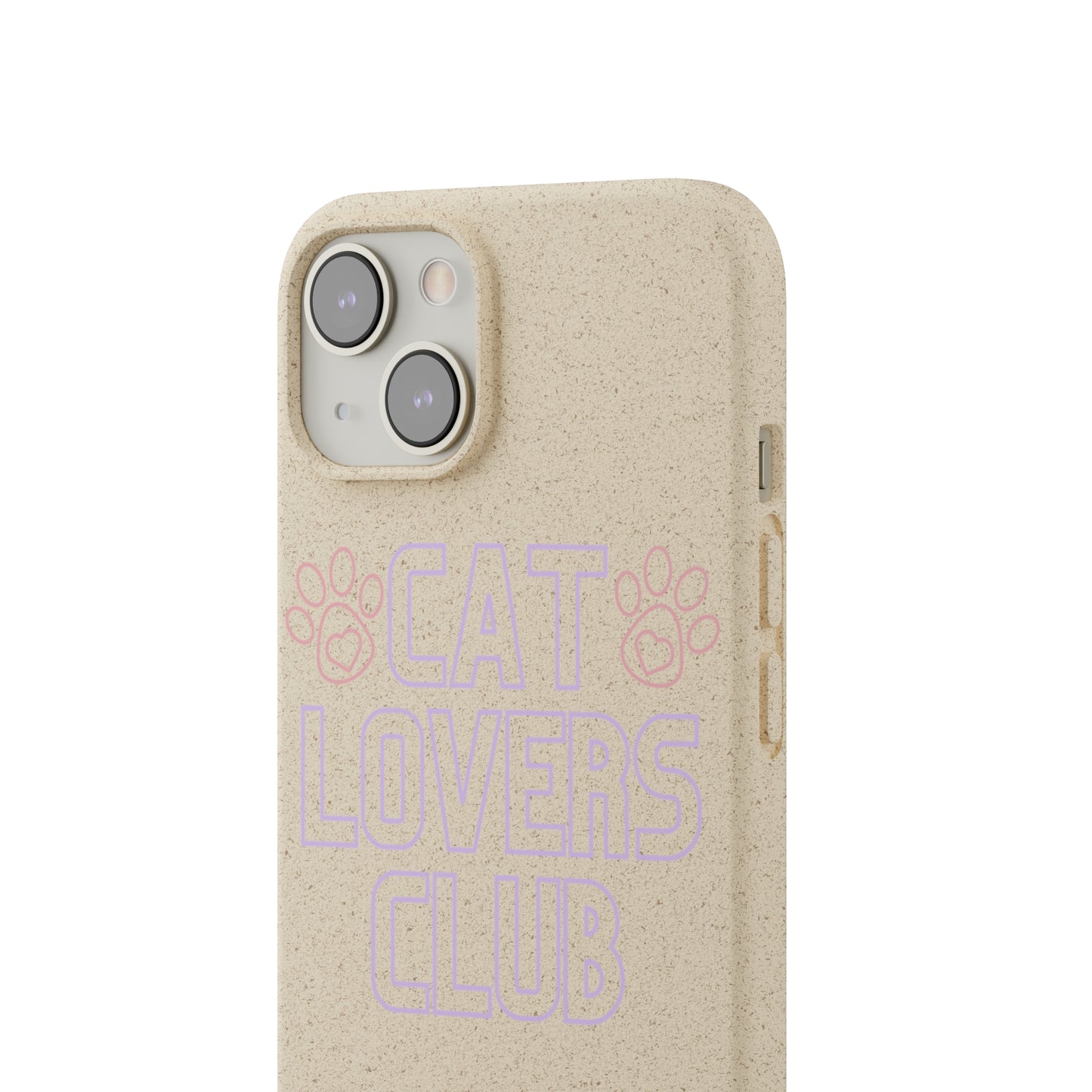 "Cat Lovers Club" Biodegradable Cases