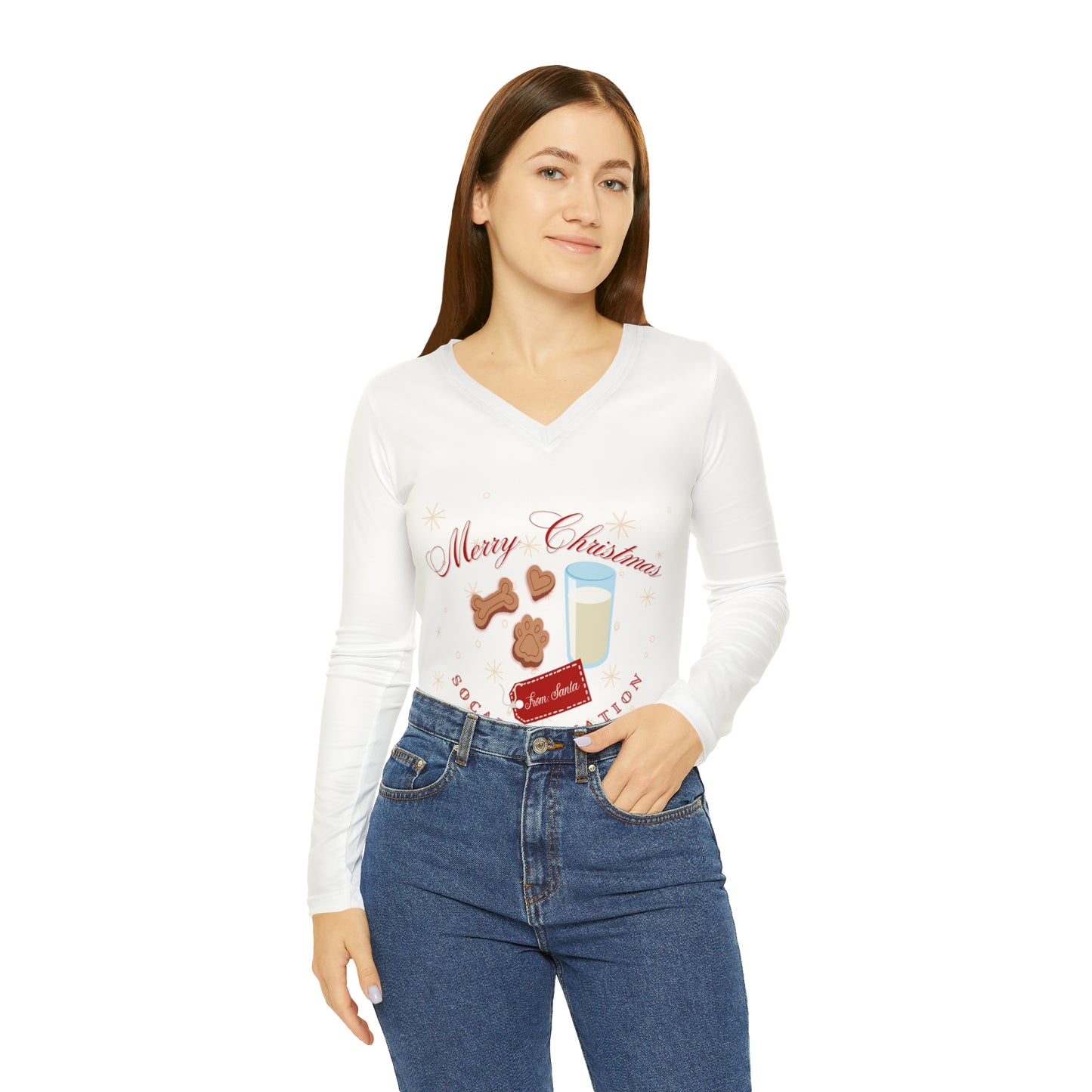 “Christmas Treats” V-neck