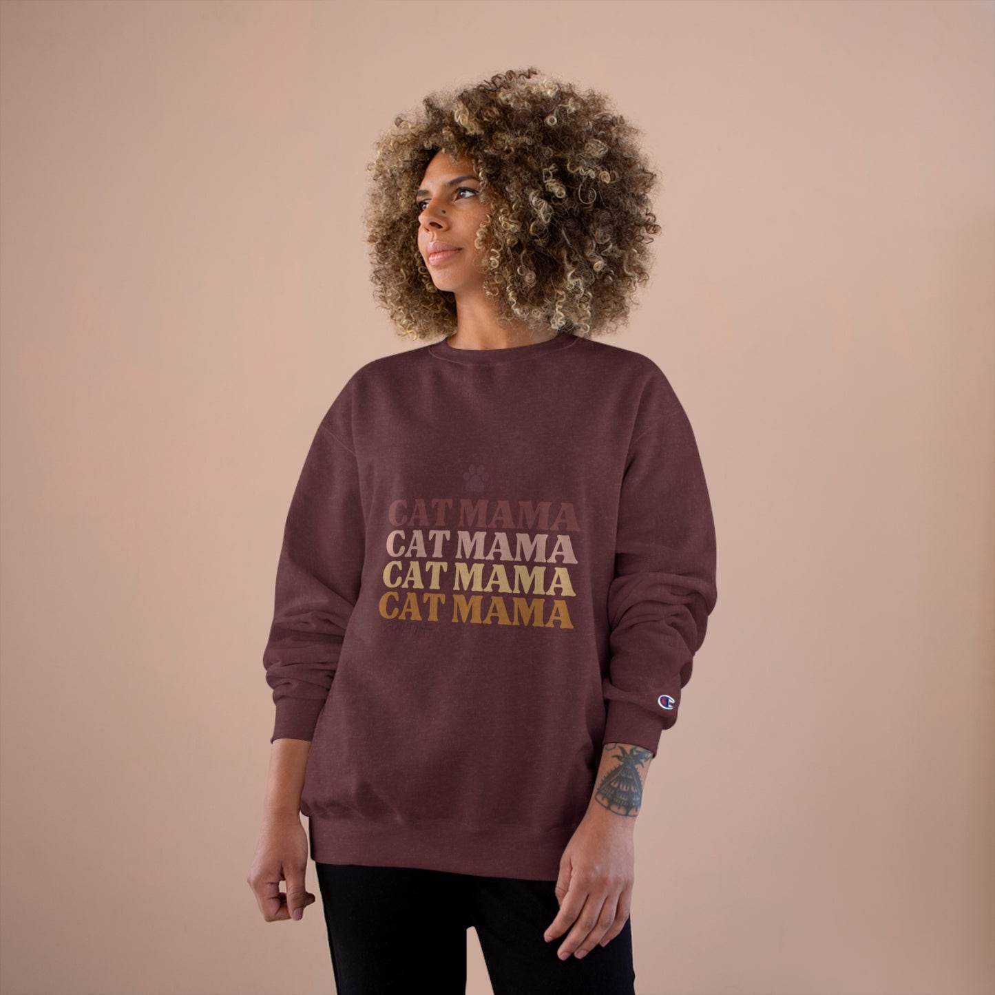 “Cat Mama” Champion Sweatshirt