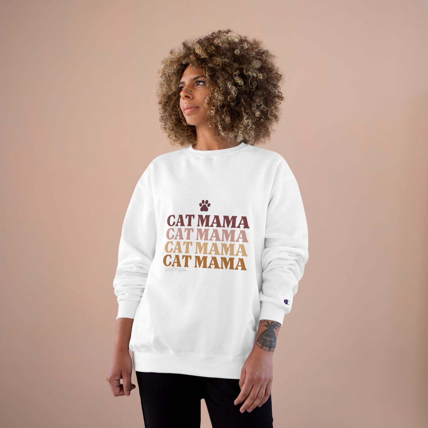 “Cat Mama” Champion Sweatshirt