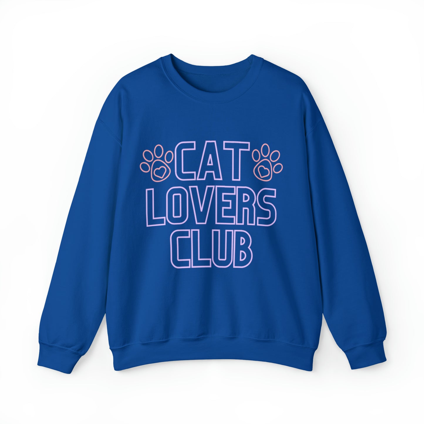 "Cat Lovers" Crewneck Sweatshirt