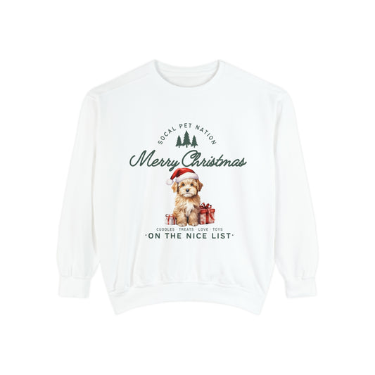 “Merry Christmas Puppy” Crewneck