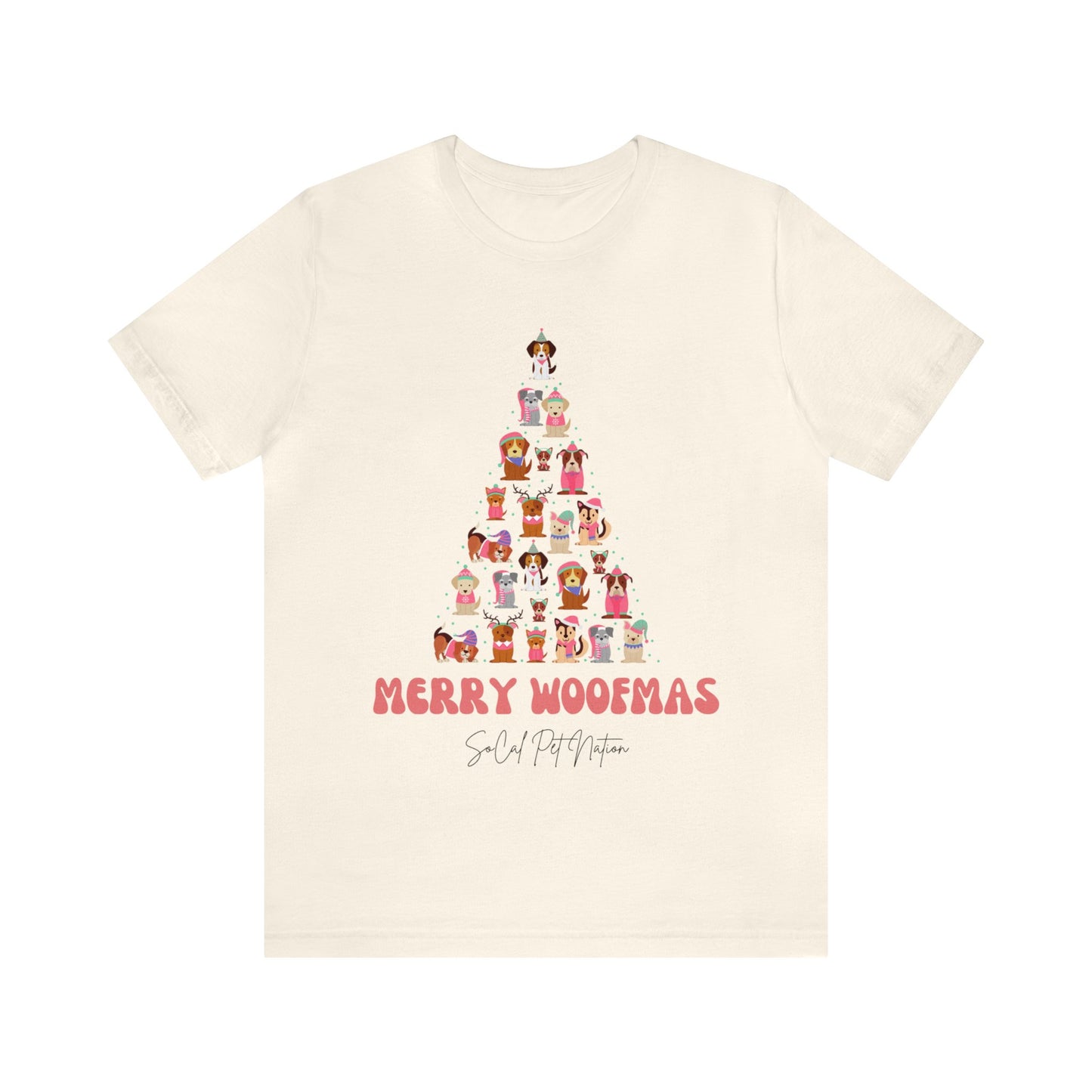 Merry Woofmas Short Sleeve Tee