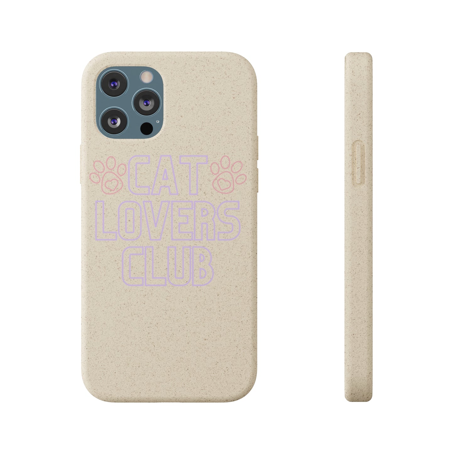 "Cat Lovers Club" Biodegradable Cases