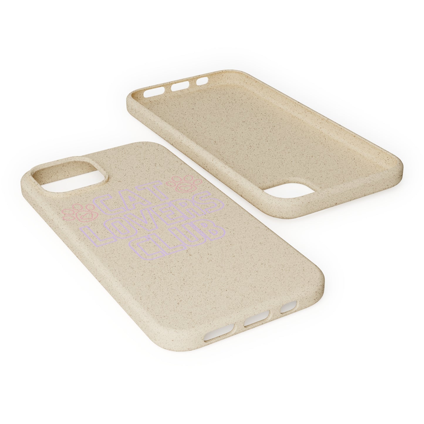 "Cat Lovers Club" Biodegradable Cases