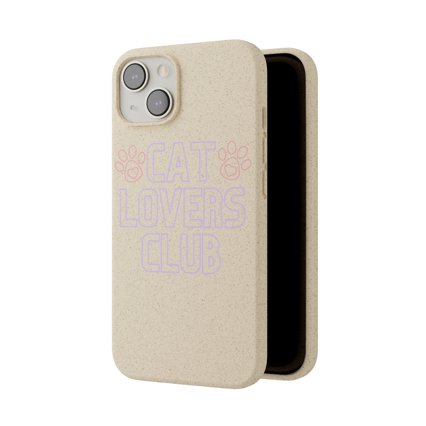 "Cat Lovers Club" Biodegradable Cases