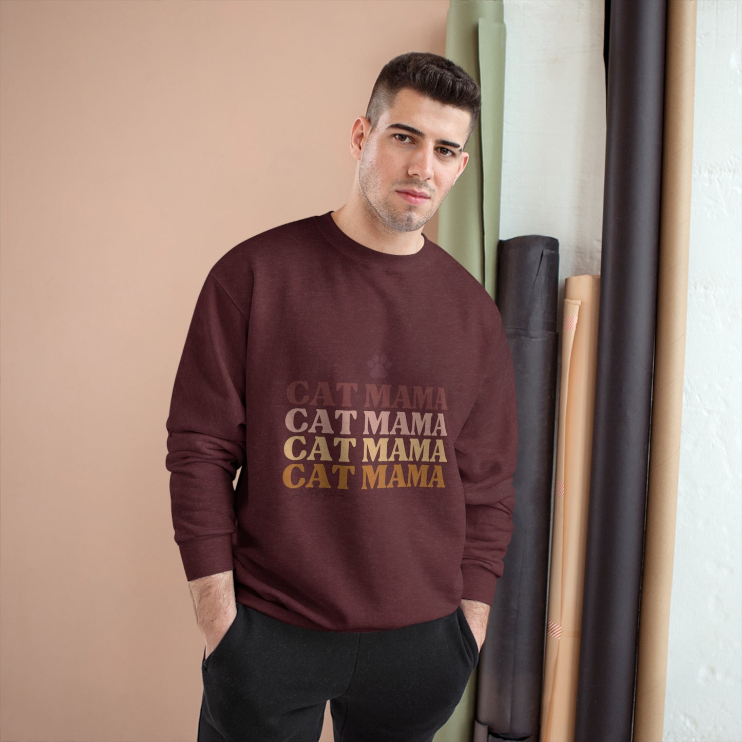 “Cat Mama” Champion Sweatshirt