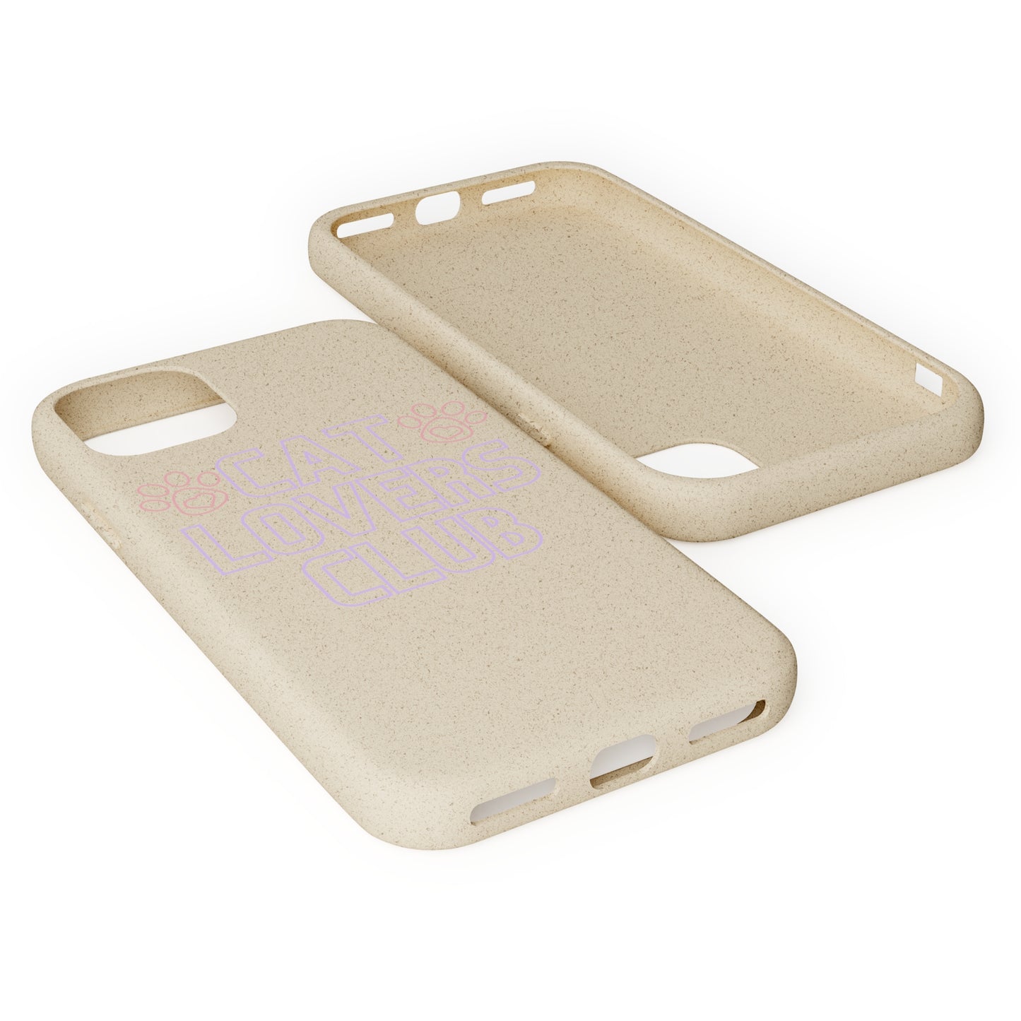 "Cat Lovers Club" Biodegradable Cases