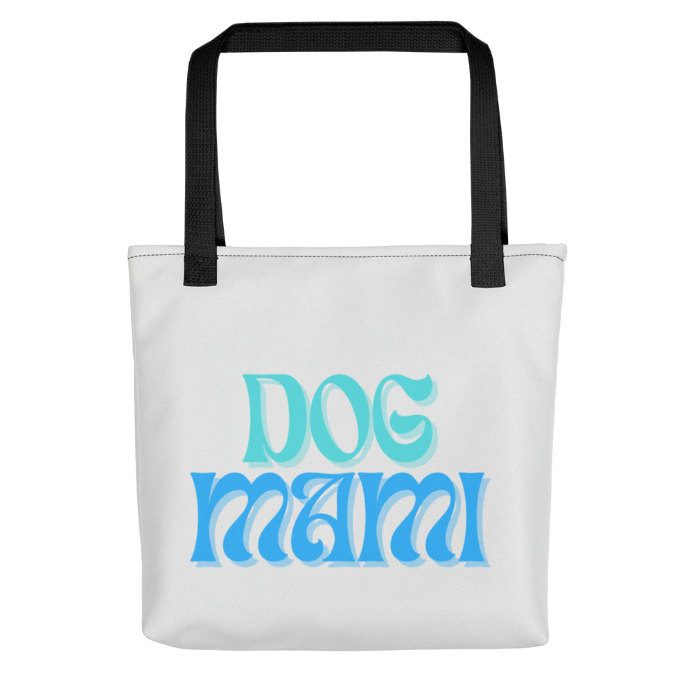 "Dog Mami" Blue Tote bag