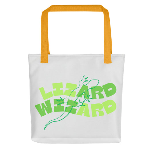 "Lizard Wizard" Tote bag