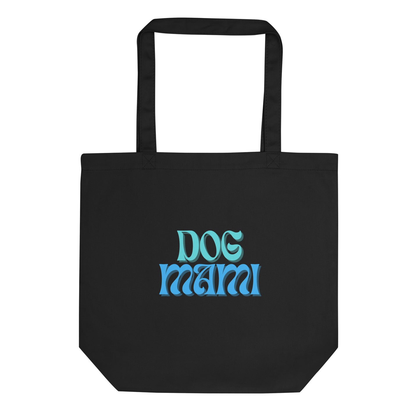 "Dog Mami" Blue Eco Tote Bag